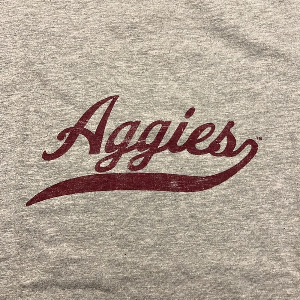 Texas A&M Aggies graphic tee size small Champion ladies